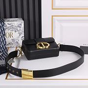 Dior Montaigne Box Bag Black 17.5*11.5*5cm - 2