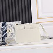 Dior Montaigne Box Bag White 24*17*8cm - 4