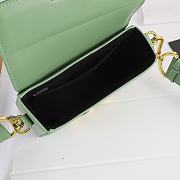 Dior Montaigne Box Bag Green 17.5*11.5*5cm - 4