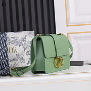 Dior Montaigne Box Bag Green 24*17*8cm - 2