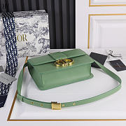 Dior Montaigne Box Bag Green 24*17*8cm - 3