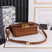 Dior Montaigne Box Bag Brown 24*17*8cm - 2