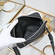 Dior Safari Messenger Bag Black 22x15x5cm - 5