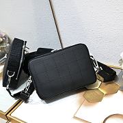 Dior Safari Messenger Bag Black 22x15x5cm - 4