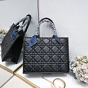  Dior Book Tote Black 36x20x15cm - 1