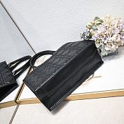  Dior Book Tote Black 36x20x15cm - 4