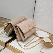 Dior Daily Chain Pouch Beige 20 x 11.5 x 3.5cm - 3