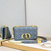 Dior Caro Blue Bag 21-13-8CM - 1