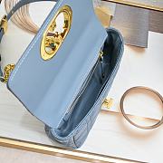 Dior Caro Blue Bag 21-13-8CM - 5