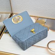 Dior Caro Blue Bag 21-13-8CM - 2