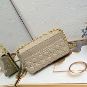 Dior Caro Beige Bag 28cm - 2