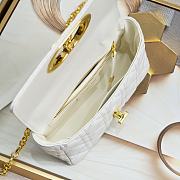 Dior Caro White Bag 21-13-8CM - 2