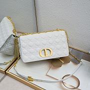 Dior Caro White Bag 28cm - 1