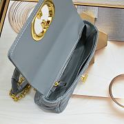 Dior Caro Grey Bag 21-13-8CM - 5