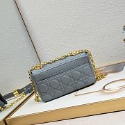 Dior Caro Grey Bag 21-13-8CM - 2