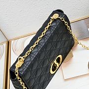 Dior Caro Black Bag 28cm - 3