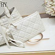 Dior Toujours Bag White 23*15*15cm - 5