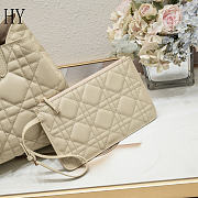 Dior Toujours Bag Beige 28.5*19*21cm - 2