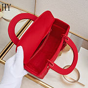 Lady Dior Red Ultramatte 24cm - 5