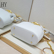  Dior C'est Bag White CD Embossed 24*10*24.5cm - 4