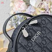 Dior Mini Rider Backpack Black Oblique 24 x 16 x 10cm - 3