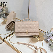 My Dior Top Handle Beige 24*7.5*14cm - 1