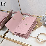 My Dior Top Handle Pink 24*7.5*14cm - 4