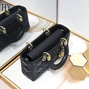 Dior Lady D-Joy Bag Black 22*6*12cm - 5