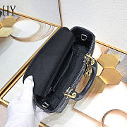 Dior Lady D-Joy Bag Black 22*6*12cm - 2