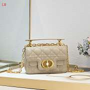  Dior Jolie Top Handle Beige Bag 19x12x6cm - 1