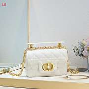 Dior Jolie Top Handle White Bag 19x12x6cm - 1