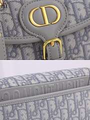 Dior Bobby Bag Gray Oblique 22cm - 2