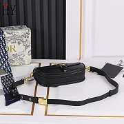 Dior Bobby East-West Bag Black 22 x 13 x 5 cm - 3