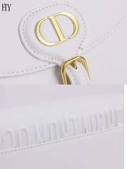 Dior Bobby Bag White 22cm - 2