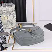 Dior Bobby Bag Grey 22cm - 5