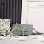 Dior Bobby East-West Bag Grey 22 x 13 x 5 cm - 1