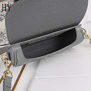 Dior Bobby East-West Bag Grey 22 x 13 x 5 cm - 3