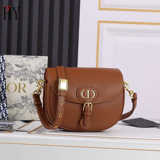 Dior Bobby Bag Brown 22cm - 1