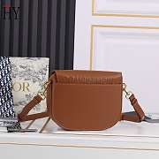 Dior Bobby Bag Brown 22cm - 4