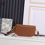 Dior Bobby East-West Bag Brown 22 x 13 x 5 cm - 5