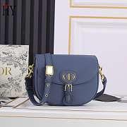 Dior Bobby Bag Blue 22cm - 1