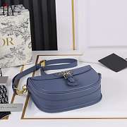 Dior Bobby Bag Blue 22cm - 5