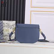 Dior Bobby Bag Blue 22cm - 4