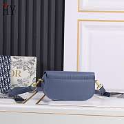 Dior Bobby East-West Bag Blue 22 x 13 x 5 cm - 5