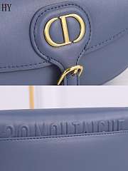 Dior Bobby East-West Bag Blue 22 x 13 x 5 cm - 2