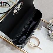  Dior Caro Bag Black Black 28cm - 5