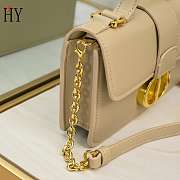 Dior 30 Montaigne Chain Bag Beige 20x10x4cm - 5