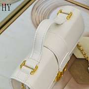 	 Dior 30 Montaigne Chain Bag White 20x10x4cm - 4