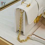 	 Dior 30 Montaigne Chain Bag White 20x10x4cm - 3