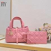 Dior Toujours Bag Pink 23*15*15cm - 1